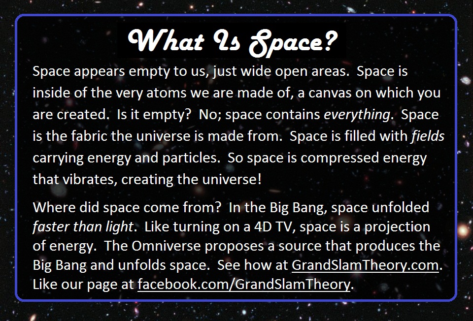 What Is Space?